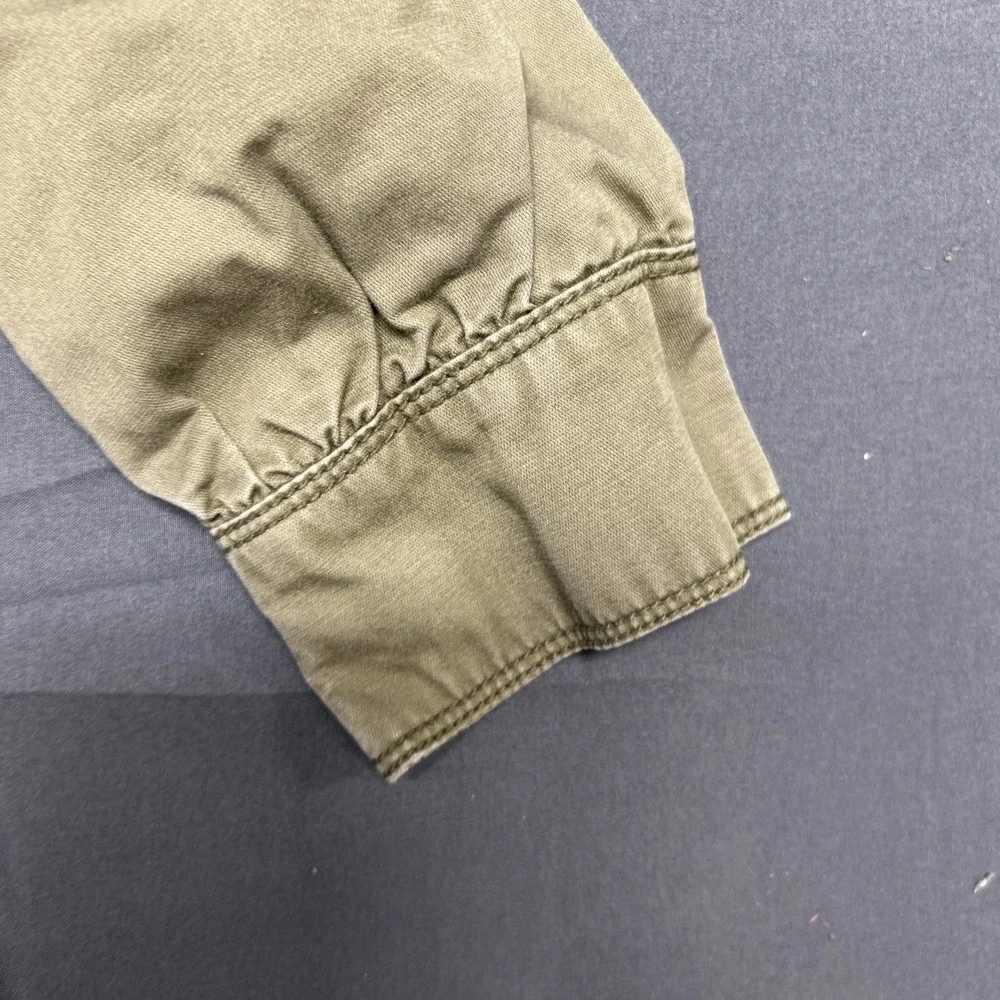 GAP Kids girls' olive green military-style jacket Size 8